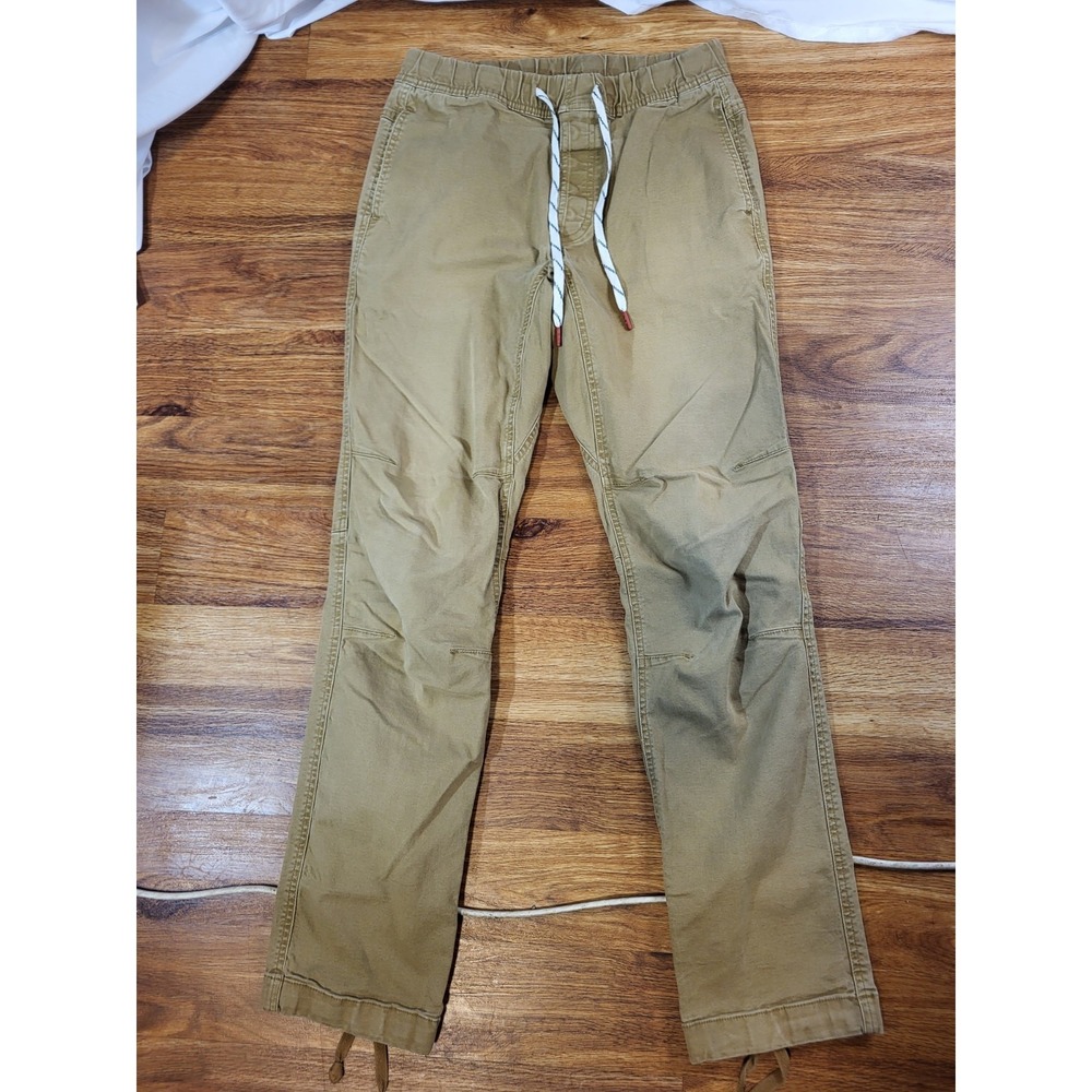 Topo Designs Dirt Pants Khaki Tan Men's Small
